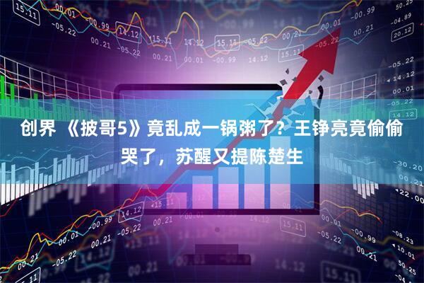 创界 《披哥5》竟乱成一锅粥了？王铮亮竟偷偷哭了，苏醒又提陈楚生